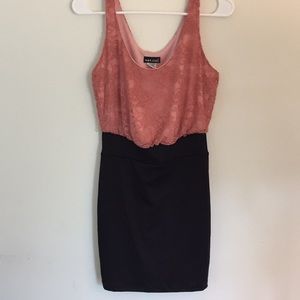 Wet seal body con dress